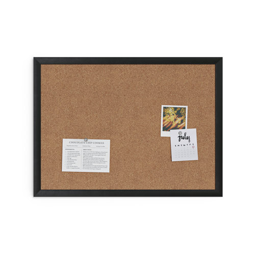 U Brands Cork Bulletin Board, Aluminum Frame & Reviews Wayfair